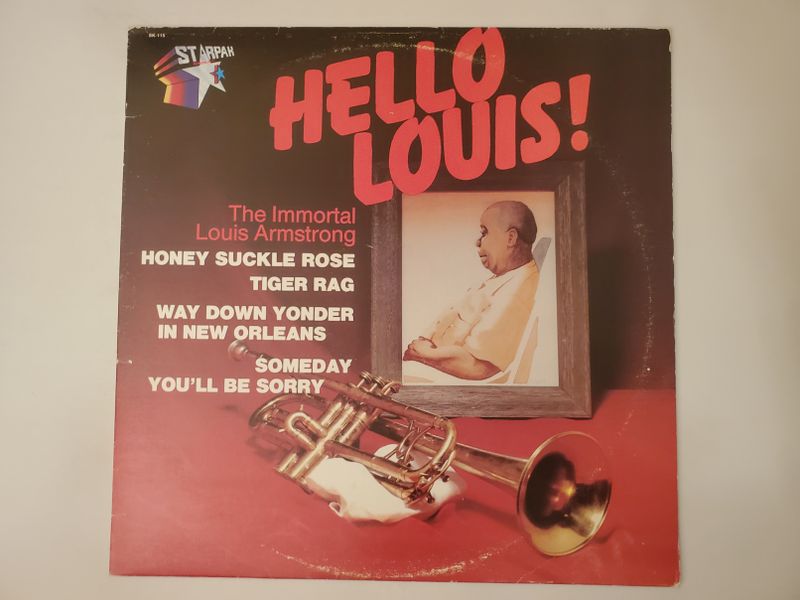 Louis Armstrong Hello Louis! vinyl record
